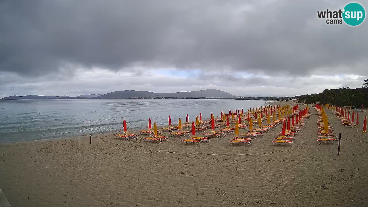 Webcam en direct Plage de Maia Pia – Alghero – Sardaigne – Italie