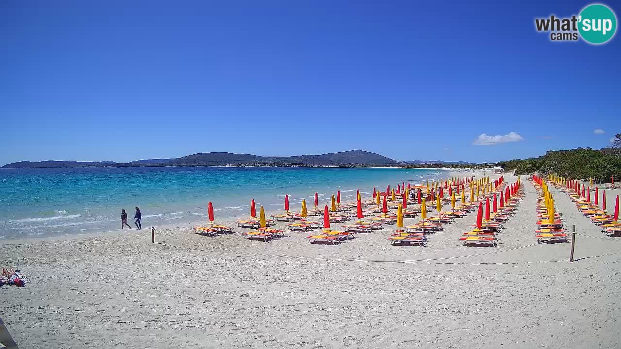 Spletna kamera plaža Maia Pia – Alghero – Sardinija – Italija