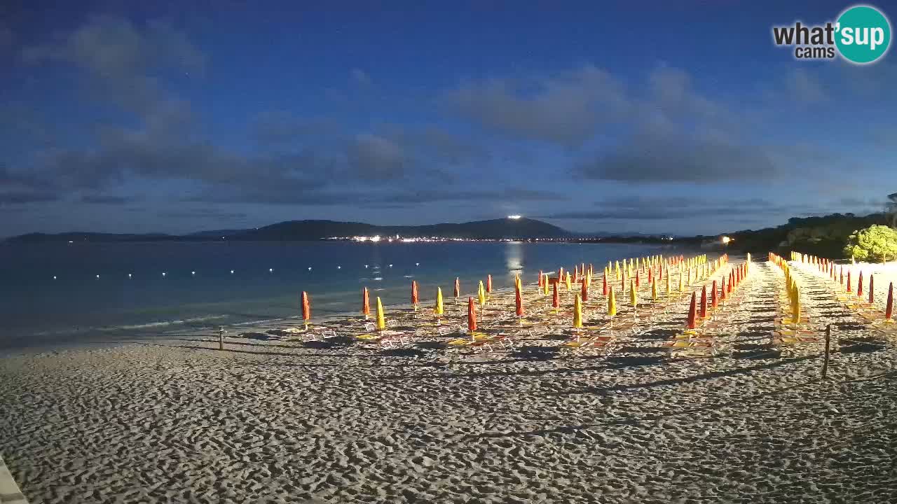 Webcam en direct Plage de Maia Pia – Alghero – Sardaigne – Italie