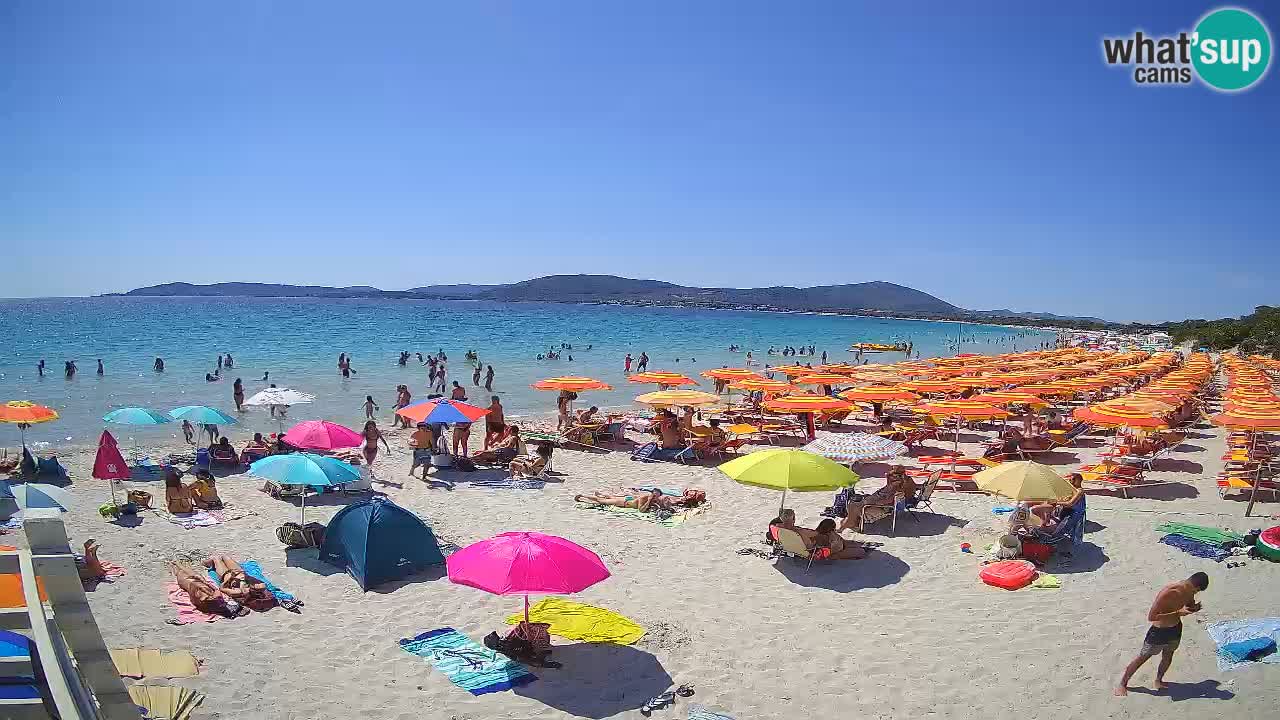 Live Webcam Strand Maia Pia – Alghero – Sardinien – Italien
