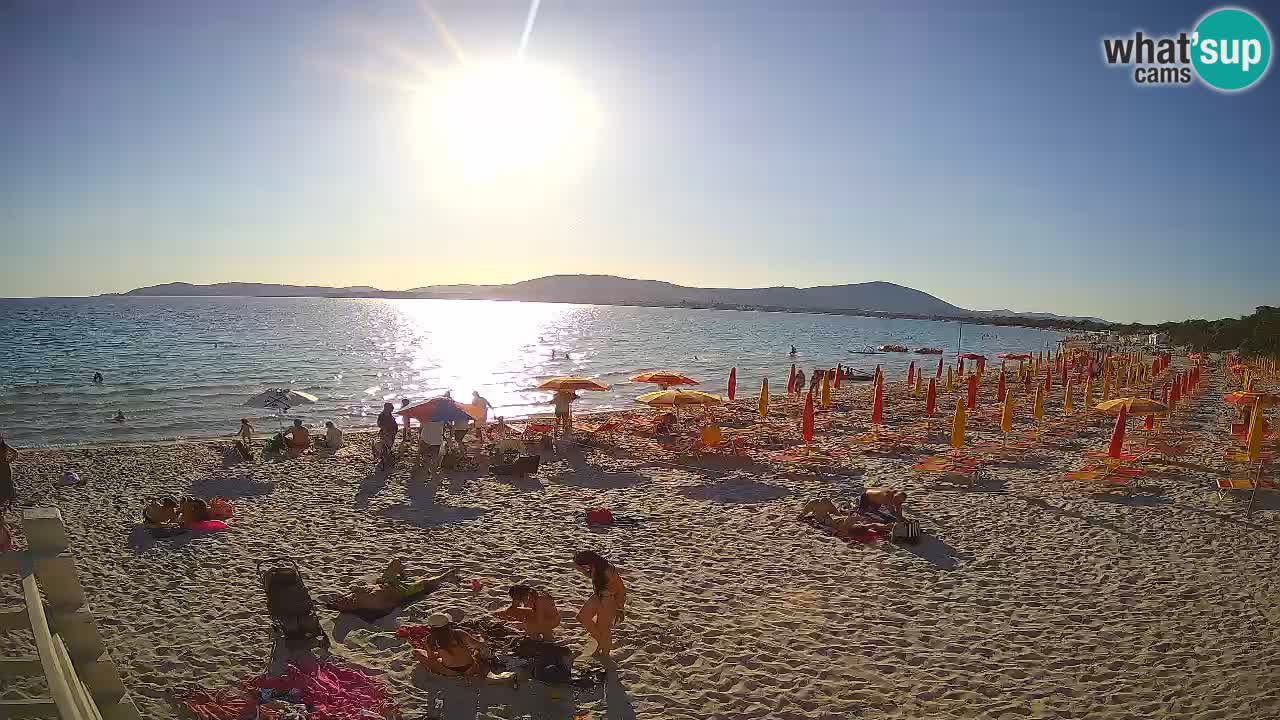 Spletna kamera plaža Maia Pia – Alghero – Sardinija – Italija