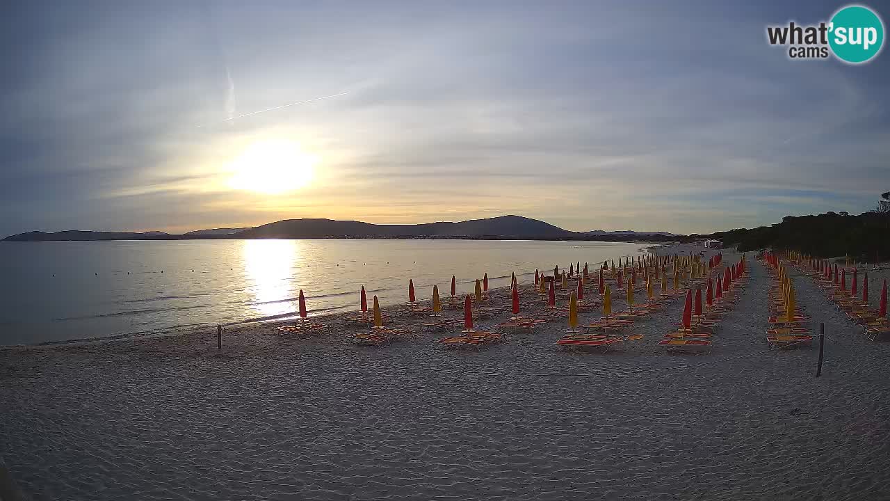 Spletna kamera plaža Maia Pia – Alghero – Sardinija – Italija
