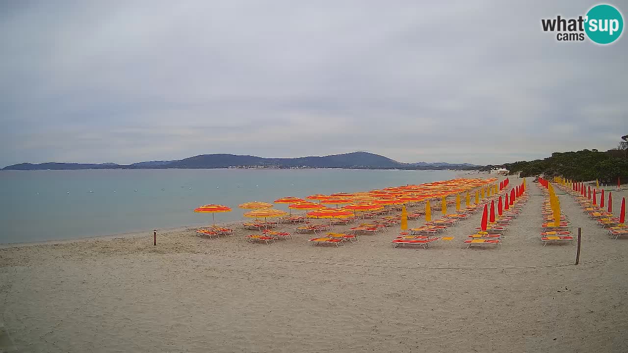 Spletna kamera plaža Maia Pia – Alghero – Sardinija – Italija