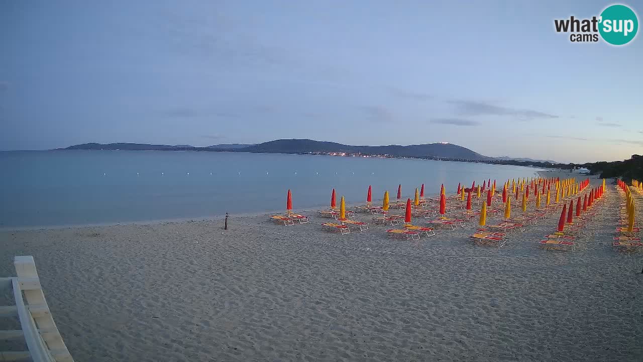 Live webcam Maia Pia beach – Alghero – Sardinia – Italy