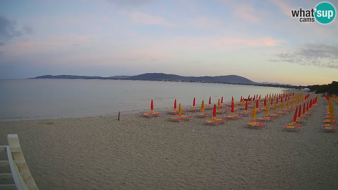 Live webcam Maia Pia beach – Alghero – Sardinia – Italy