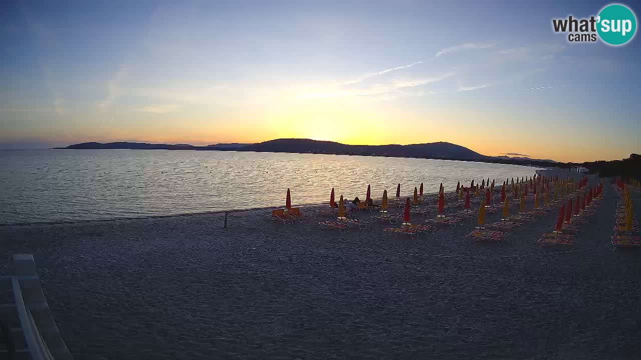 Live webcam Maia Pia beach – Alghero – Sardinia – Italy