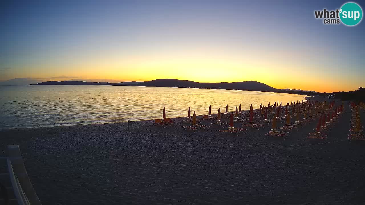 Spletna kamera plaža Maia Pia – Alghero – Sardinija – Italija