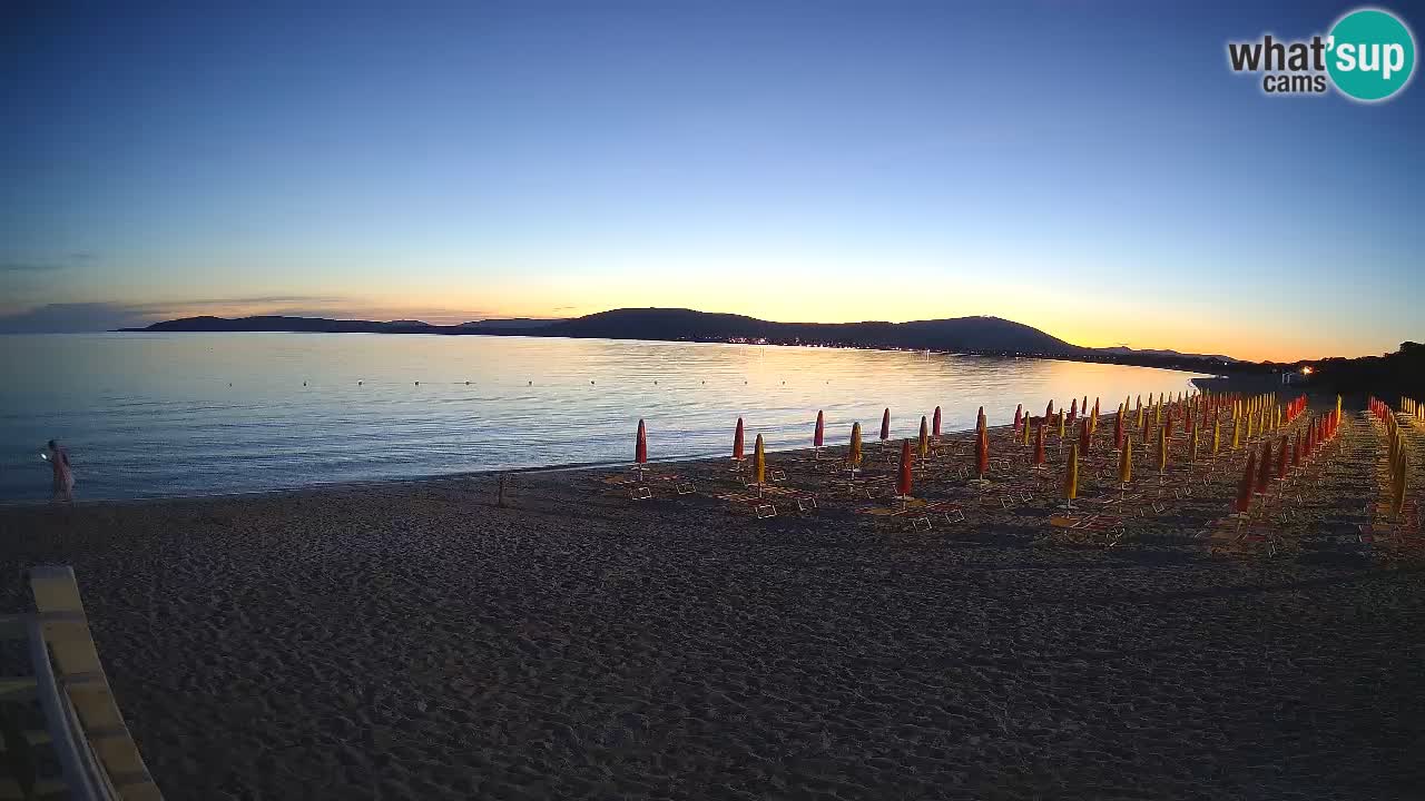 Live webcam Maia Pia beach – Alghero – Sardinia – Italy