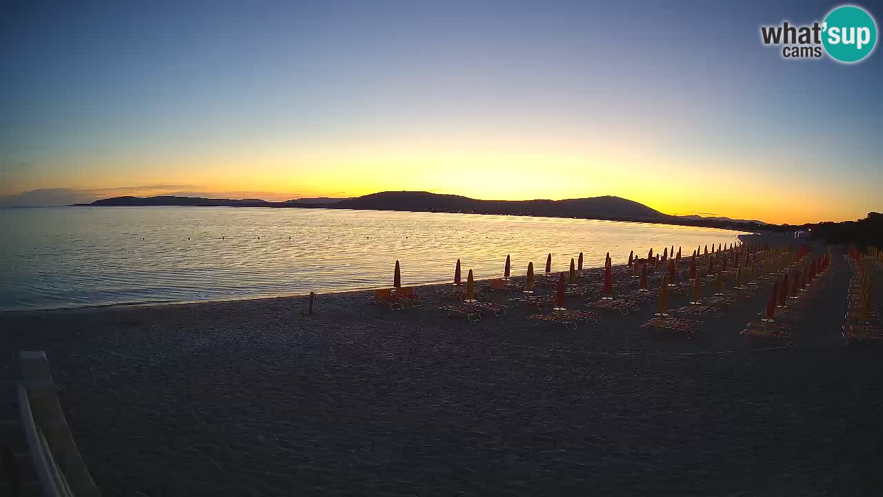 Webcam en direct Plage de Maia Pia – Alghero – Sardaigne – Italie