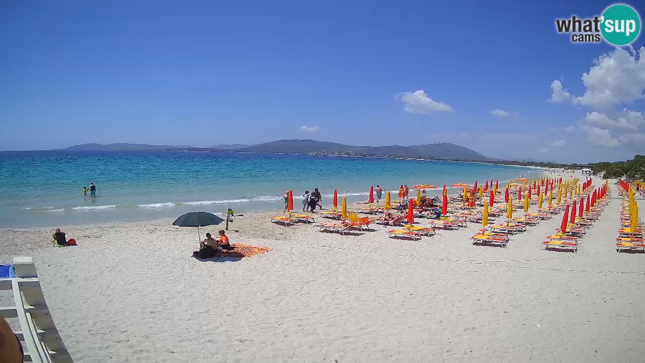 Spletna kamera plaža Maia Pia – Alghero – Sardinija – Italija