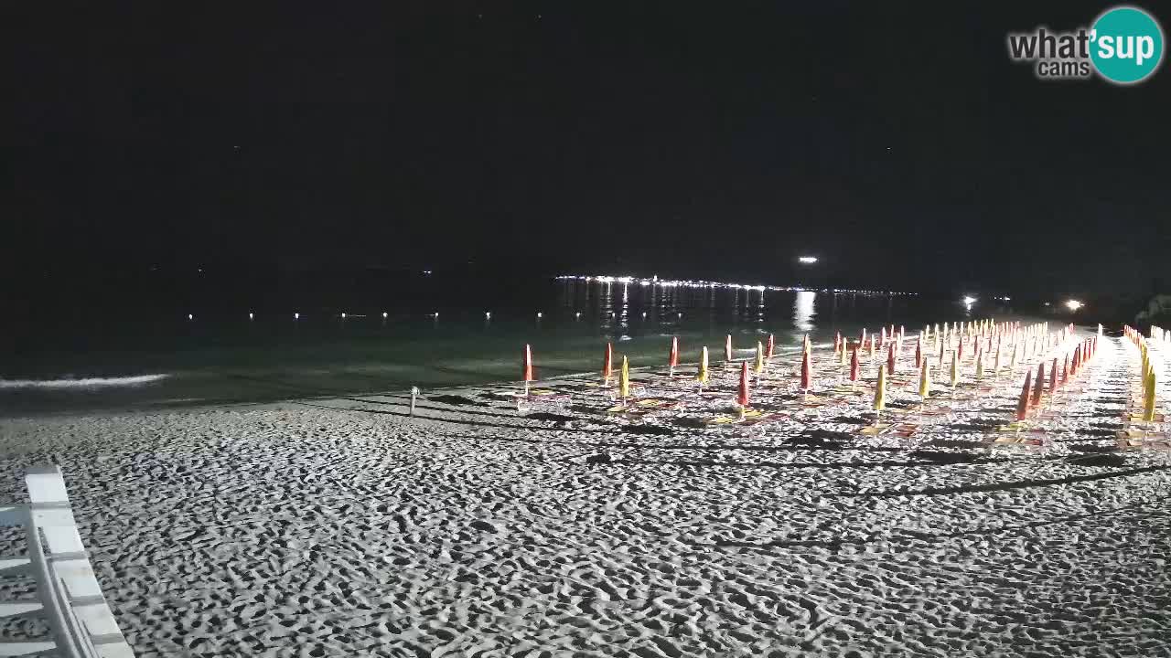 Spletna kamera plaža Maia Pia – Alghero – Sardinija – Italija