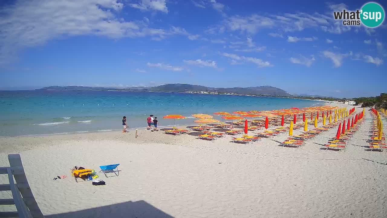 Spletna kamera plaža Maia Pia – Alghero – Sardinija – Italija