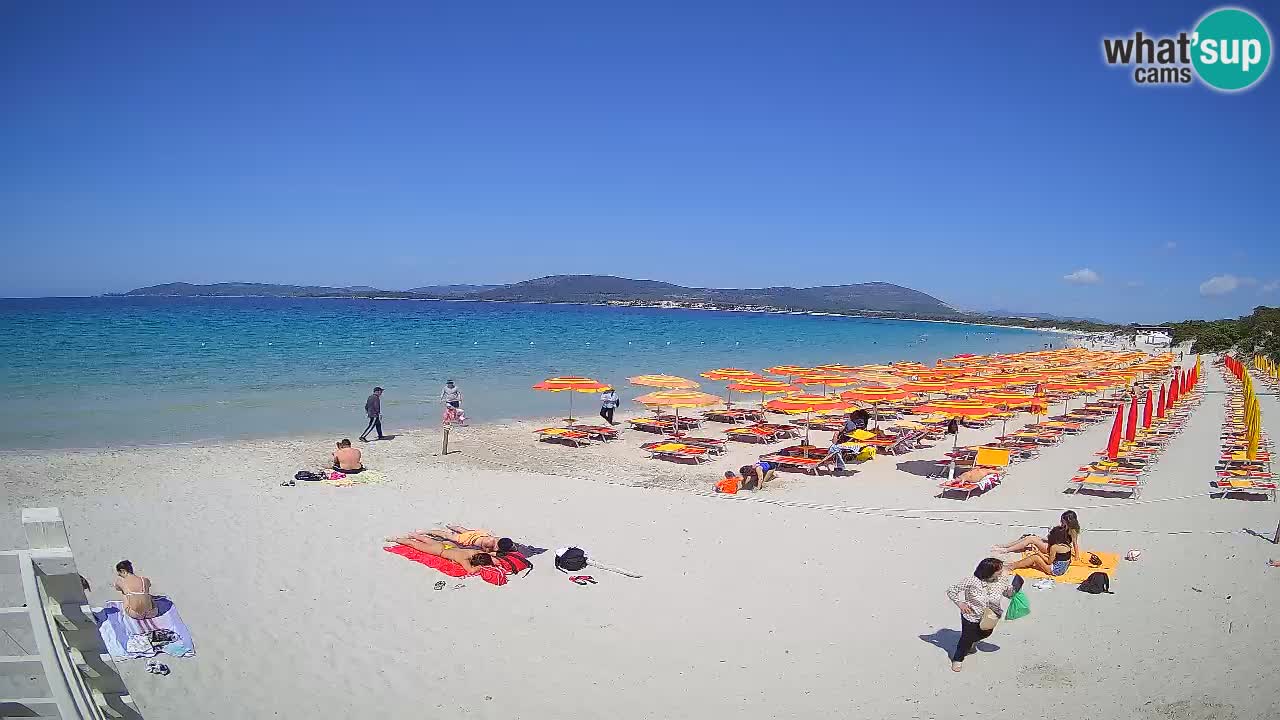 Live webcam Maia Pia beach – Alghero – Sardinia – Italy