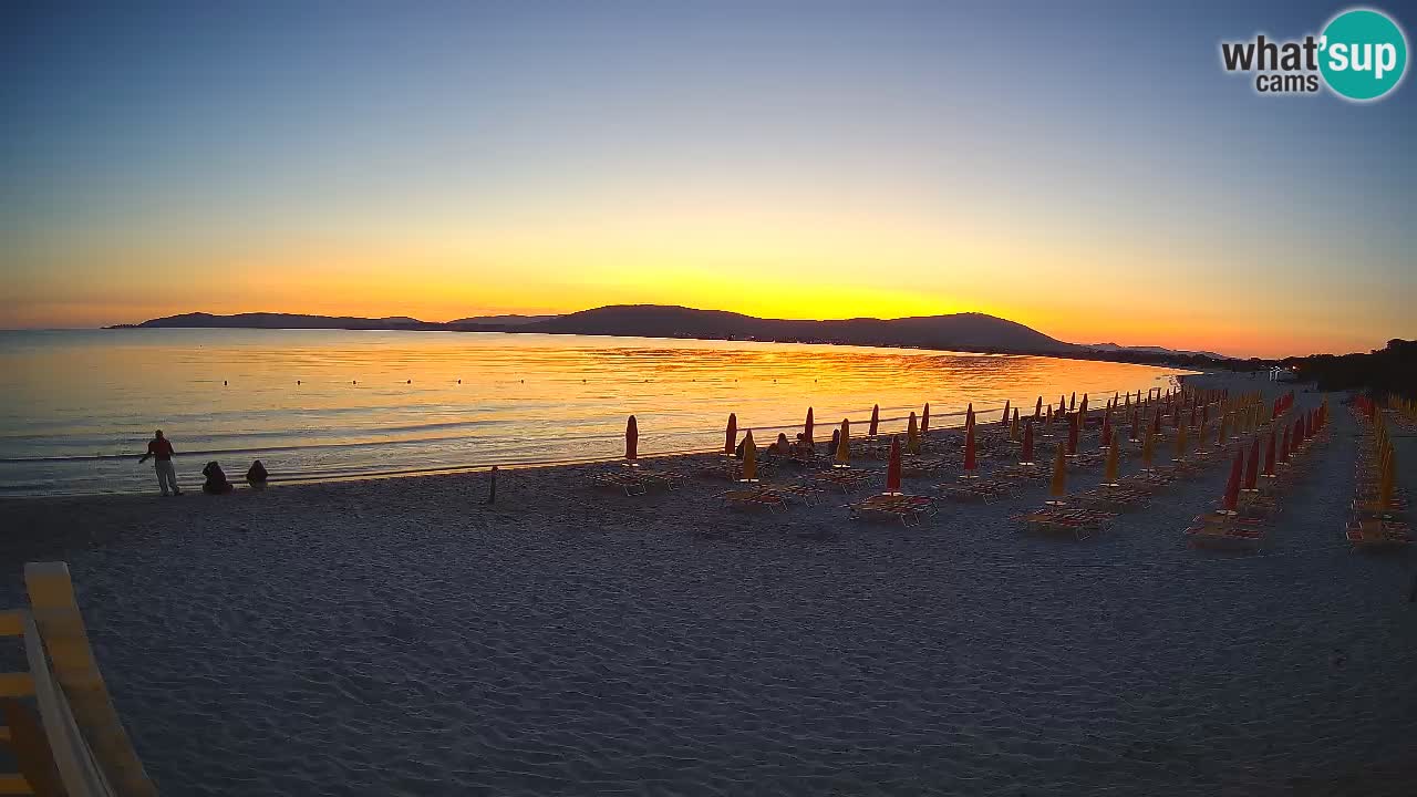 Live webcam Maia Pia beach – Alghero – Sardinia – Italy
