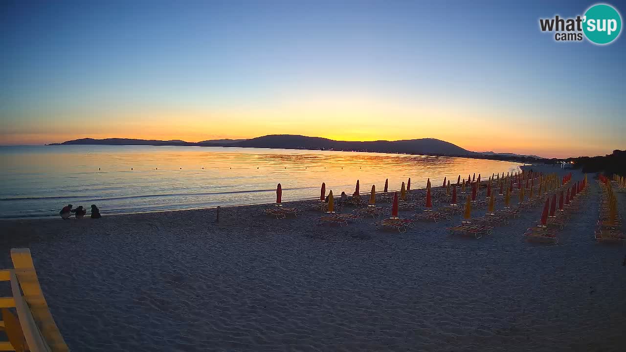 Live Webcam Strand Maia Pia – Alghero – Sardinien – Italien