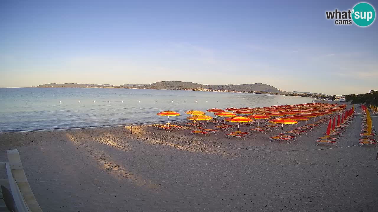 Webcam en direct Plage de Maia Pia – Alghero – Sardaigne – Italie