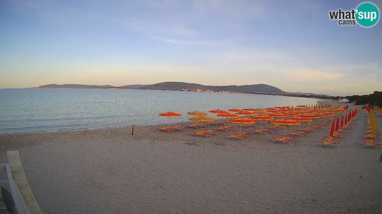 Spletna kamera plaža Maia Pia – Alghero – Sardinija – Italija