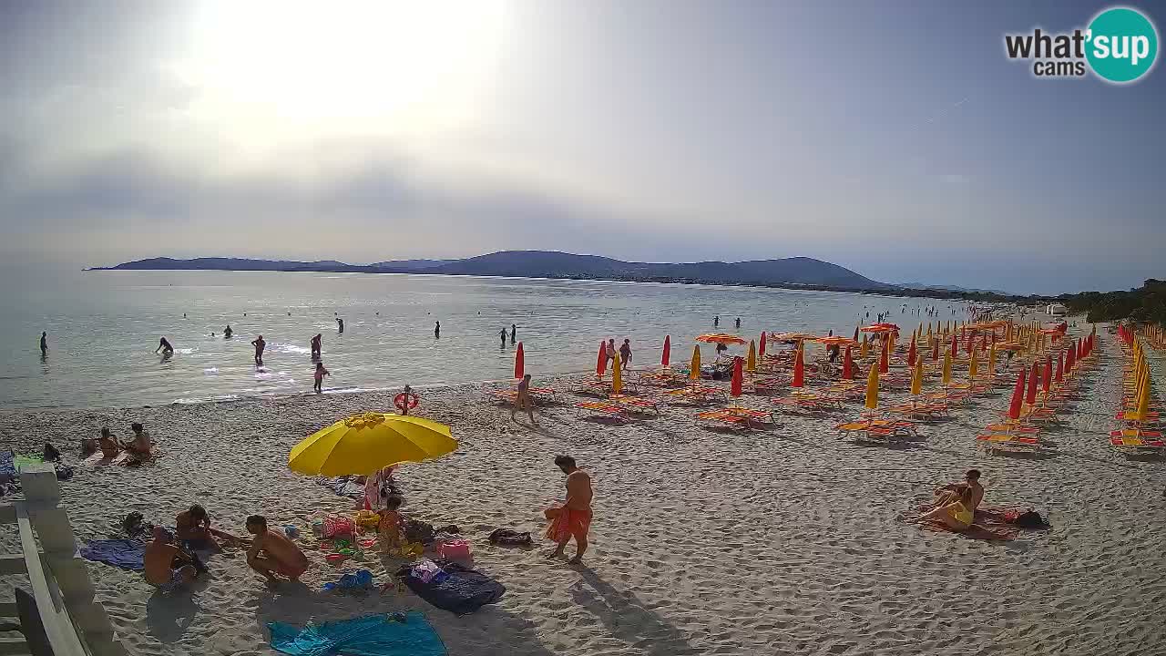 Spletna kamera plaža Maia Pia – Alghero – Sardinija – Italija