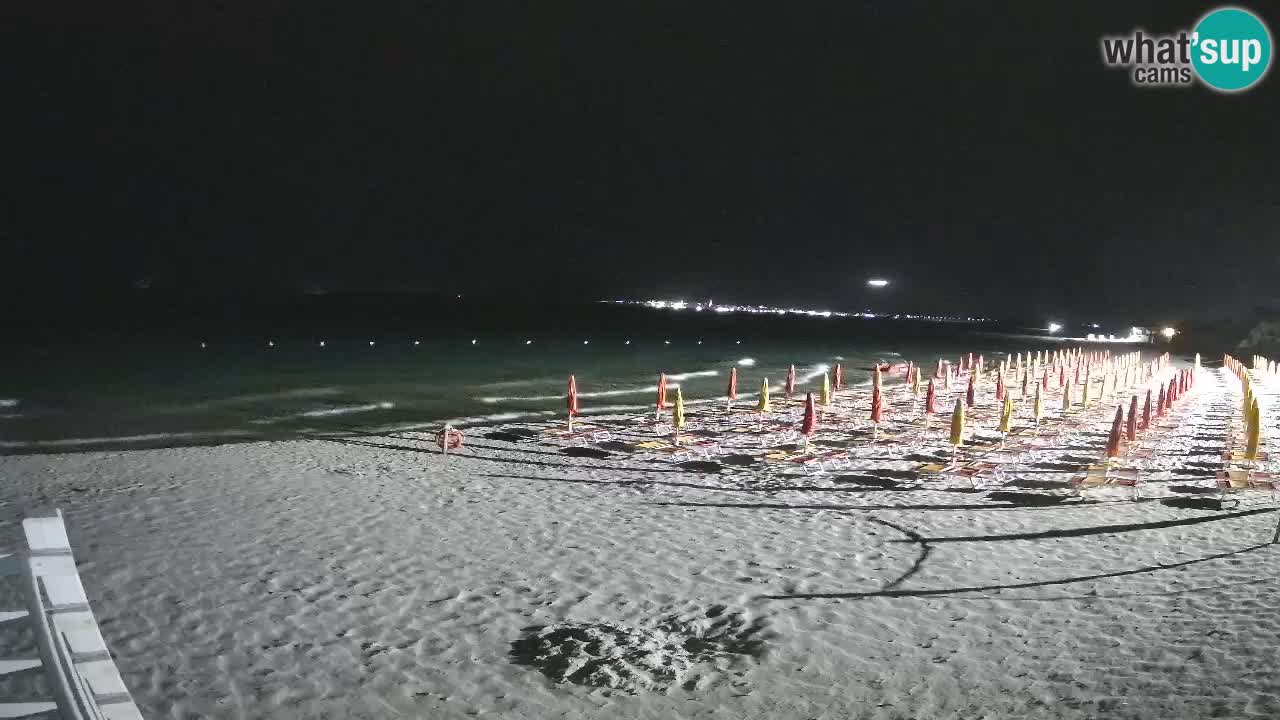 Webcam en direct Plage de Maia Pia – Alghero – Sardaigne – Italie