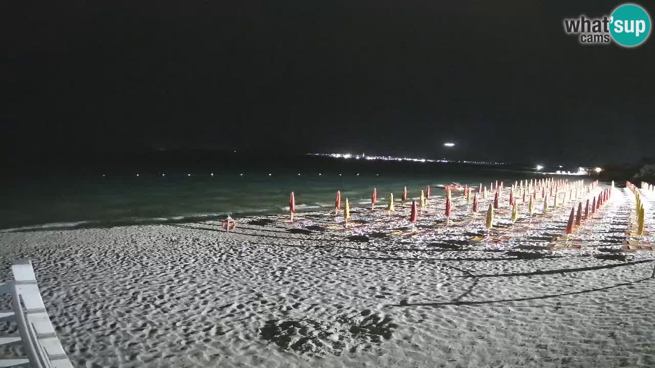 Spletna kamera plaža Maia Pia – Alghero – Sardinija – Italija