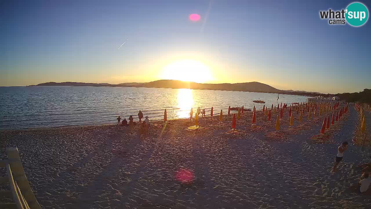 Live webcam Maia Pia beach – Alghero – Sardinia – Italy