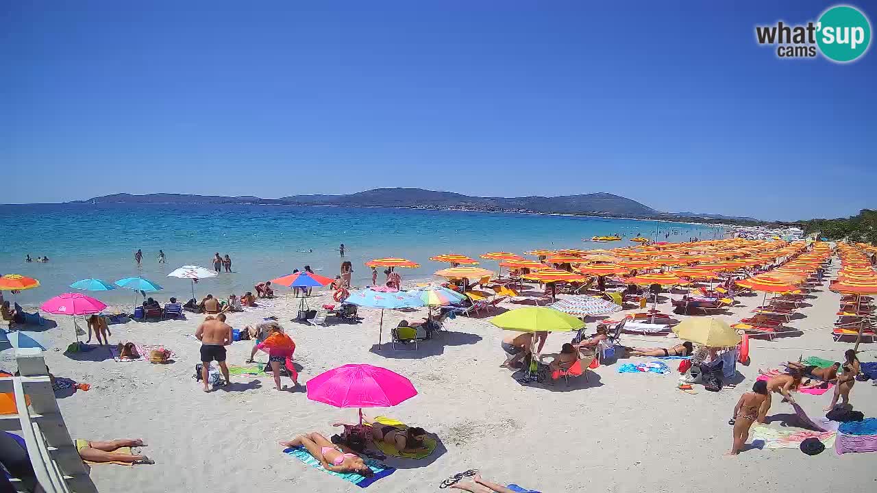 Live webcam Maia Pia beach – Alghero – Sardinia – Italy