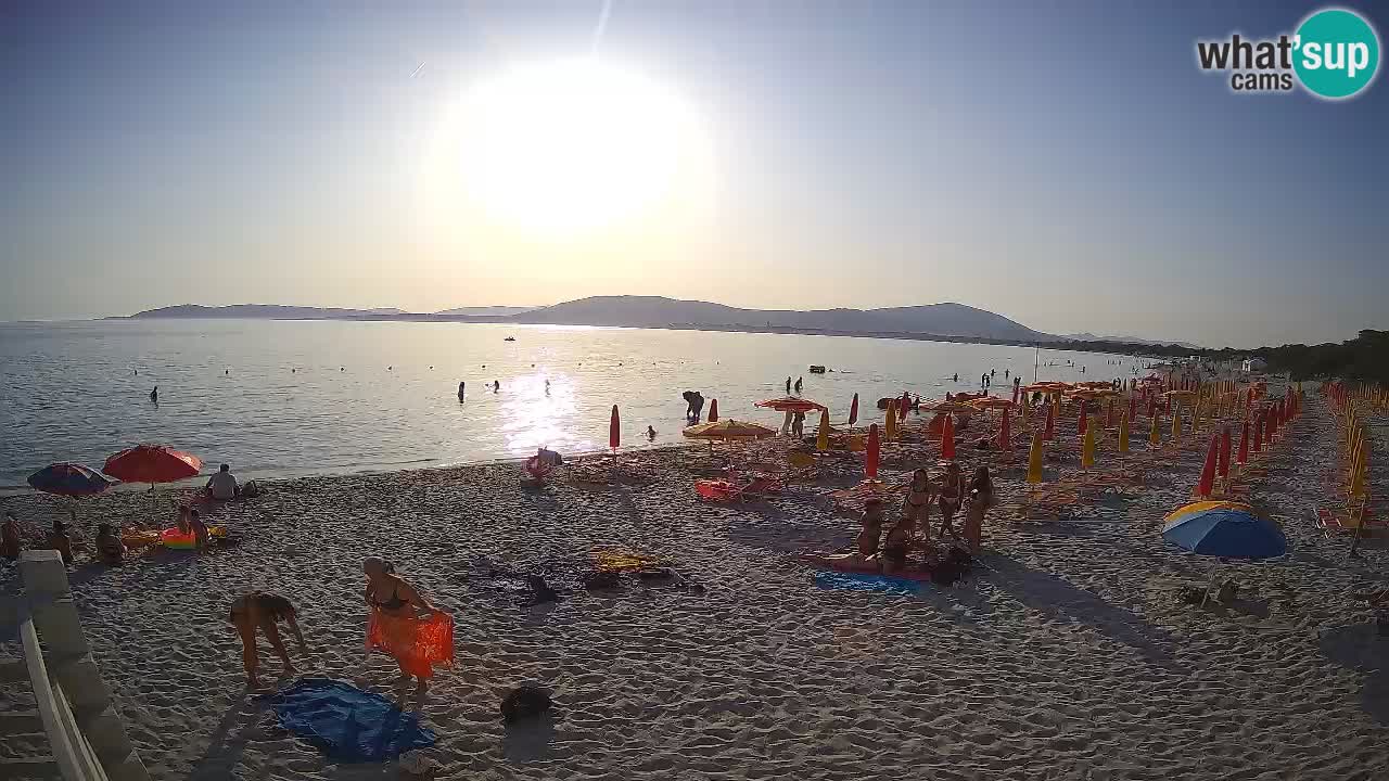 Webcam en direct Plage de Maia Pia – Alghero – Sardaigne – Italie