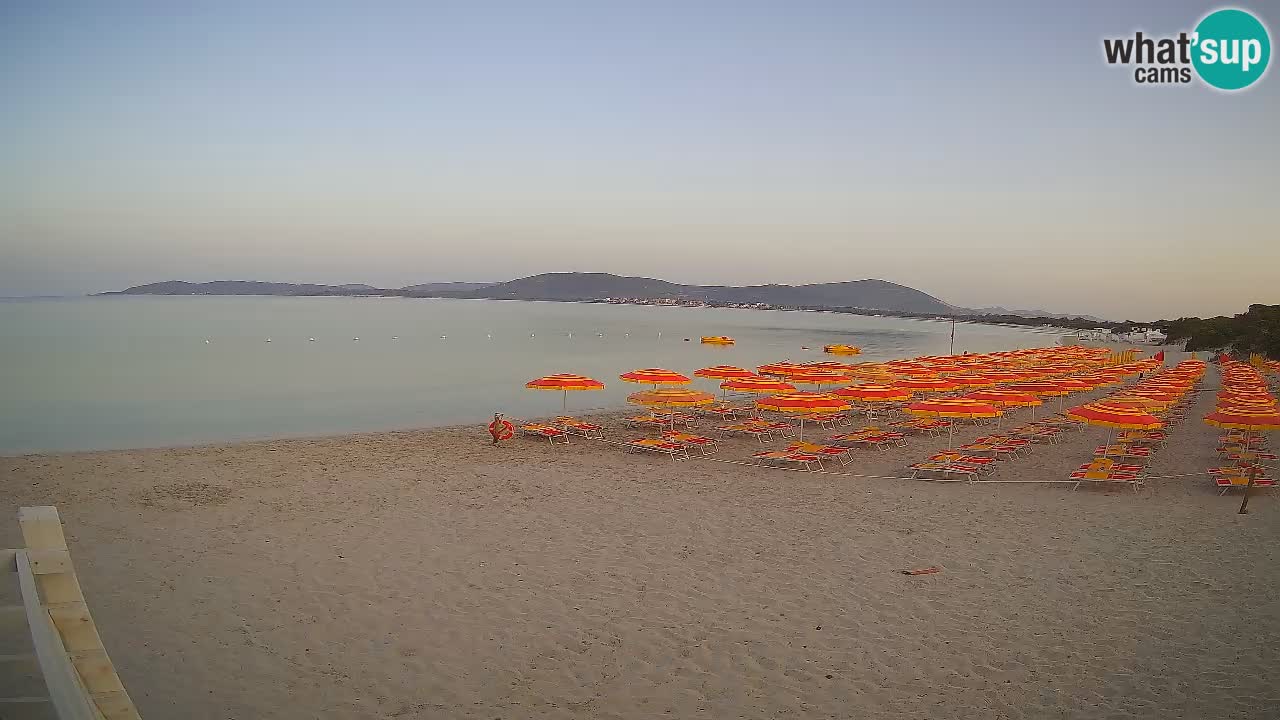 Webcam en direct Plage de Maia Pia – Alghero – Sardaigne – Italie