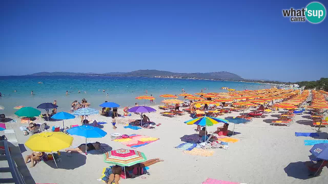 Webcam en vivo Playa de Maia Pia – Alghero – Cerdeña – Italia