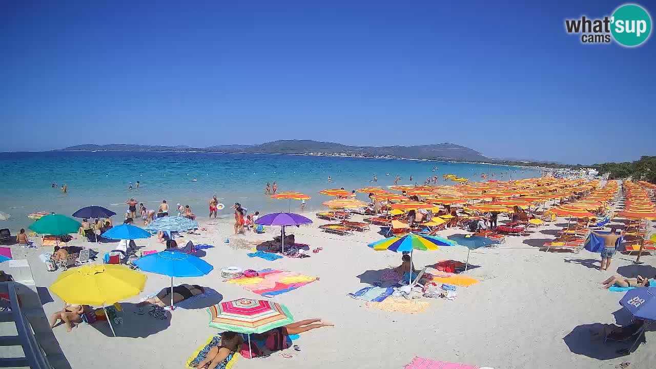 Live Webcam Strand Maia Pia – Alghero – Sardinien – Italien