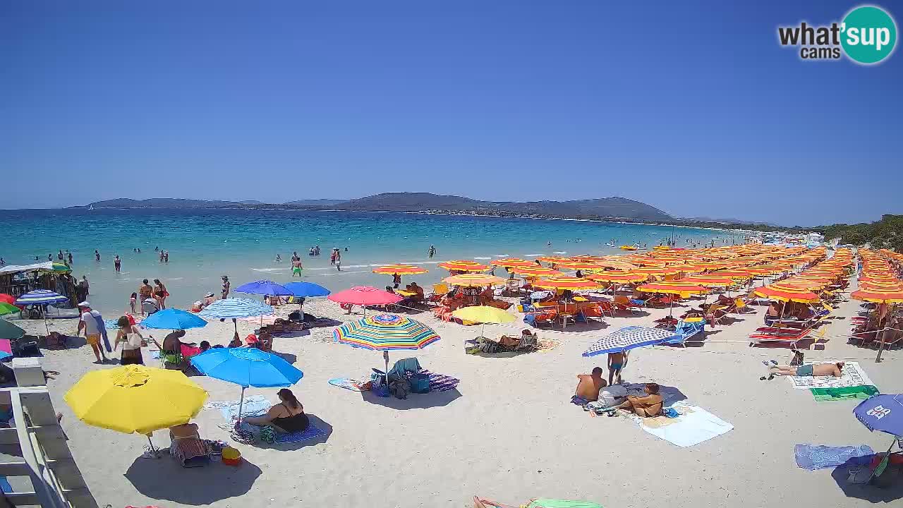 Live Webcam Strand Maia Pia – Alghero – Sardinien – Italien