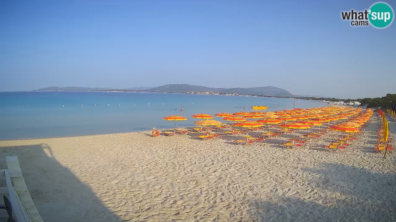 Live webcam Spiaggia Maia Pia – Alghero – Sardegna