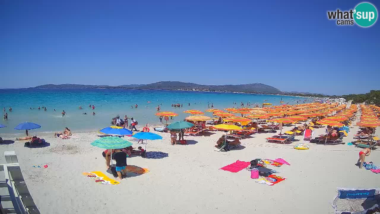 Live webcam Maia Pia beach – Alghero – Sardinia – Italy