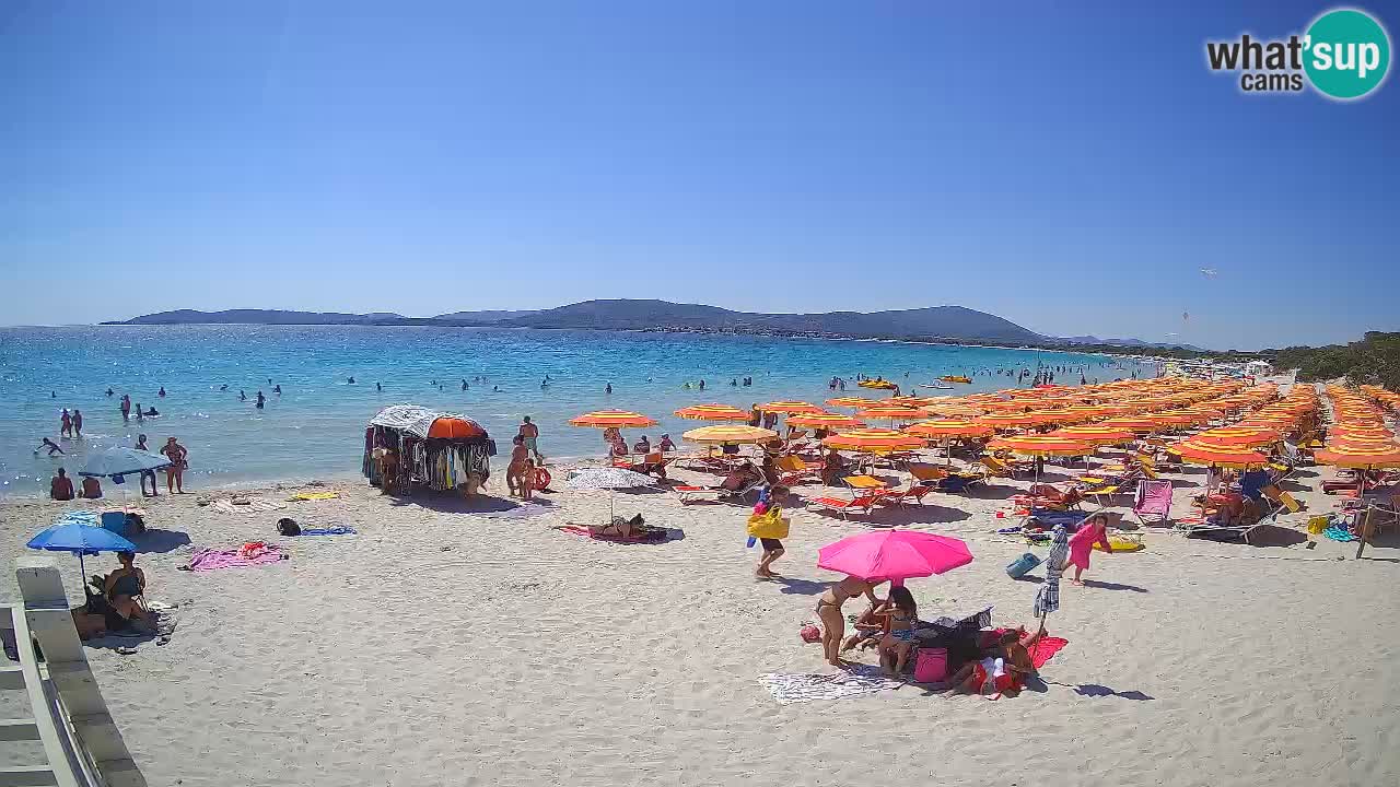 Spletna kamera plaža Maia Pia – Alghero – Sardinija – Italija