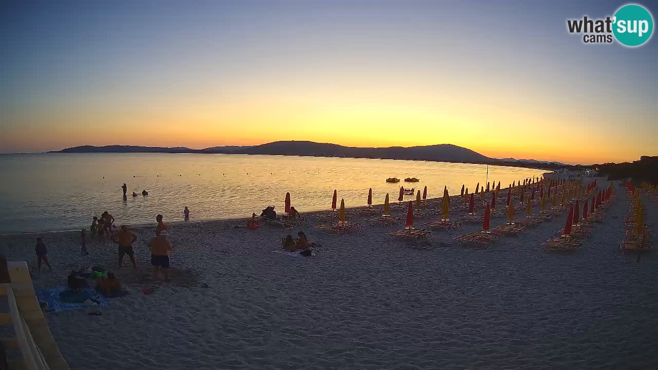Live webcam Maia Pia beach – Alghero – Sardinia – Italy