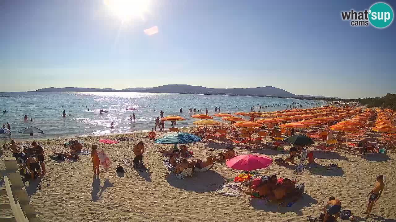 Live Webcam Strand Maia Pia – Alghero – Sardinien – Italien