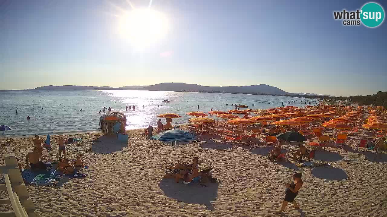 Live webcam Maia Pia beach – Alghero – Sardinia – Italy
