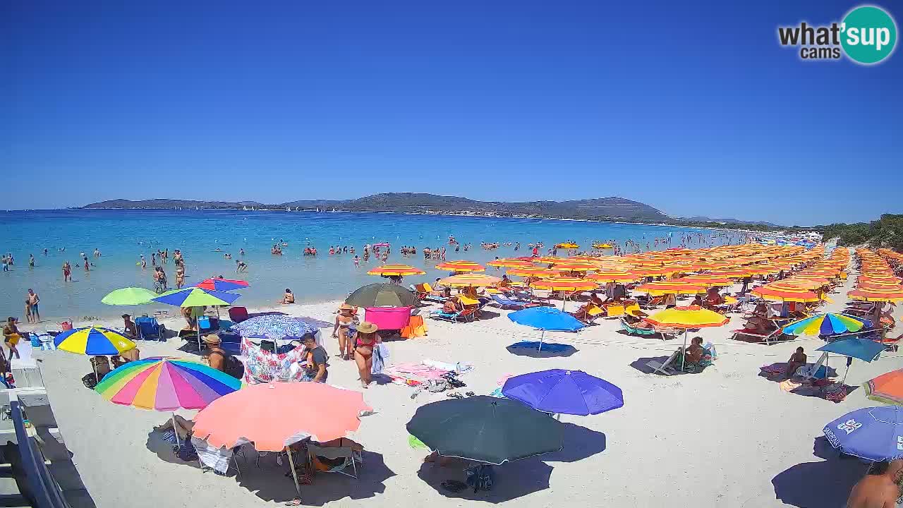 Live webcam Maia Pia beach – Alghero – Sardinia – Italy