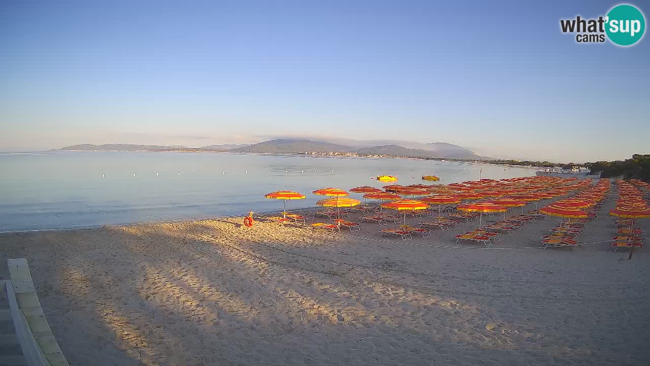 Live webcam Spiaggia Maia Pia – Alghero – Sardegna