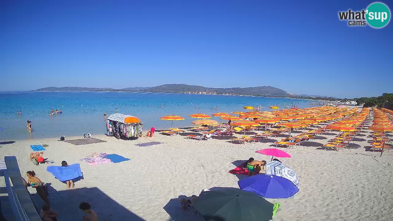 Live webcam Maia Pia beach – Alghero – Sardinia – Italy