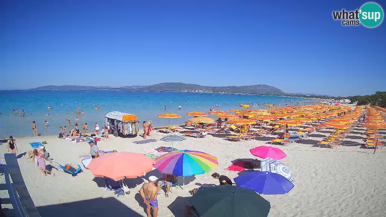 Live webcam Spiaggia Maia Pia – Alghero – Sardegna