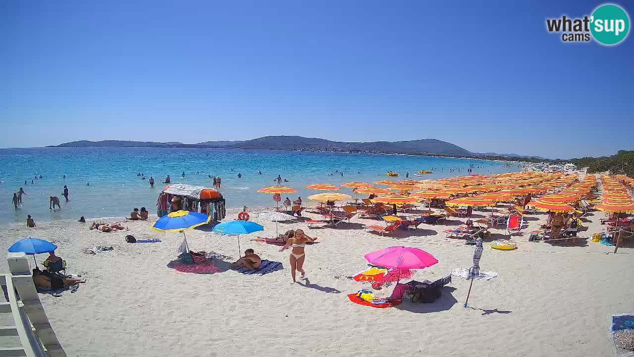 Live webcam Maia Pia beach – Alghero – Sardinia – Italy
