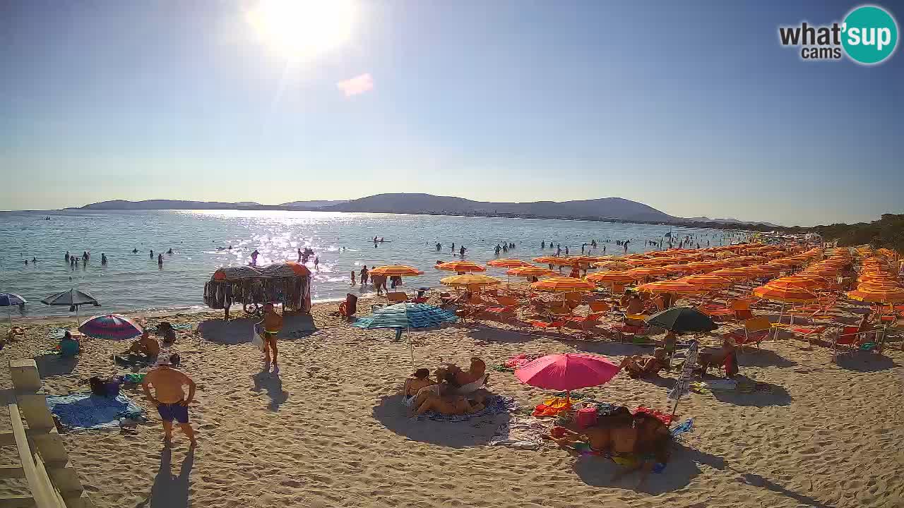 Live Webcam Strand Maia Pia – Alghero – Sardinien – Italien