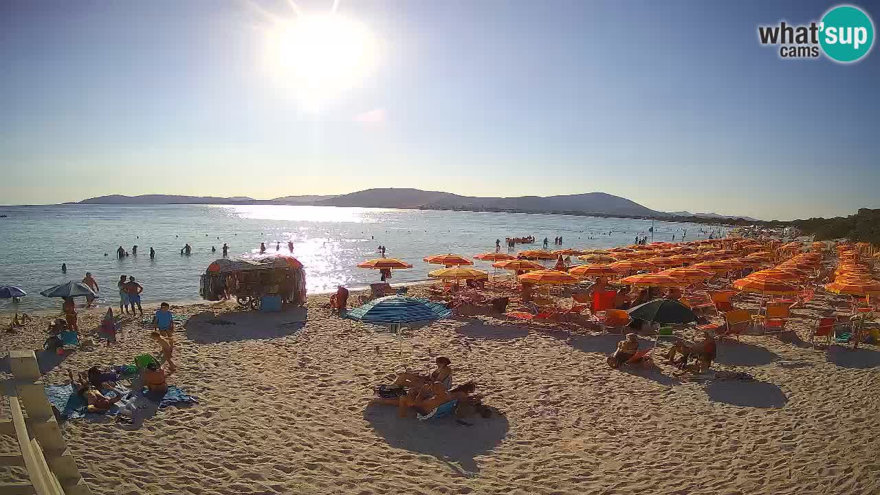 Live webcam Maia Pia beach – Alghero – Sardinia – Italy