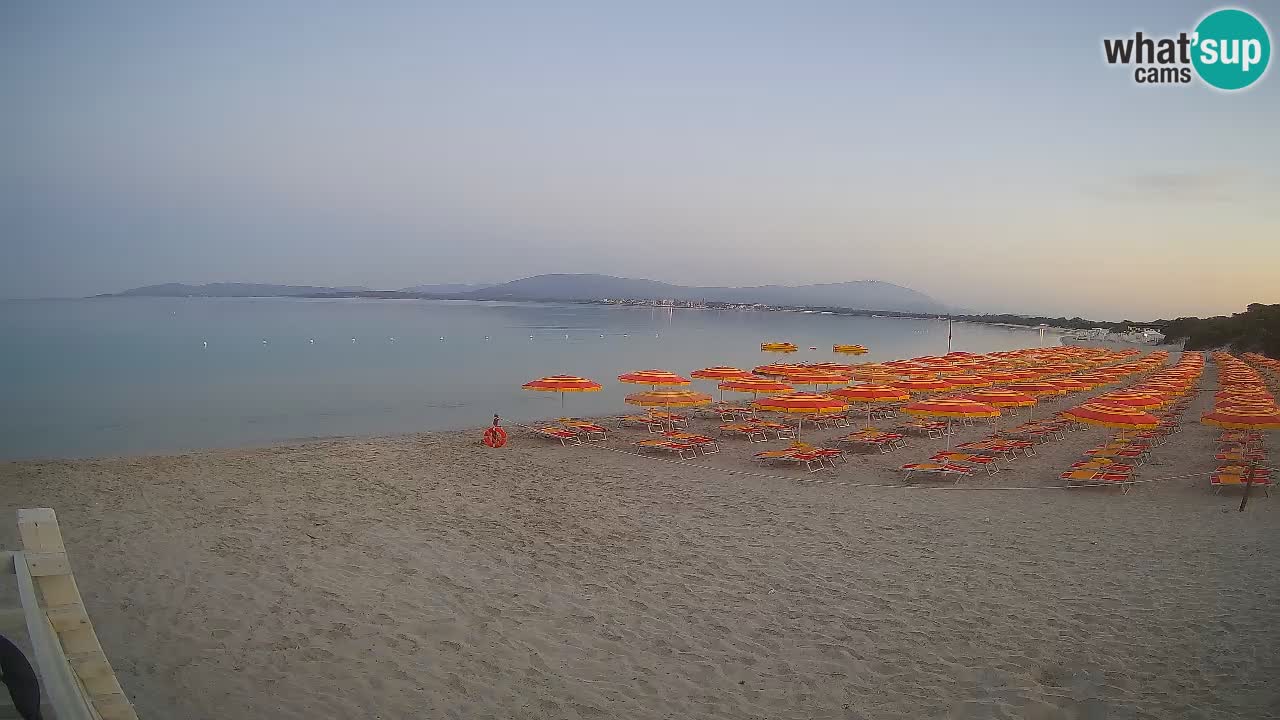 Live webcam Maia Pia beach – Alghero – Sardinia – Italy