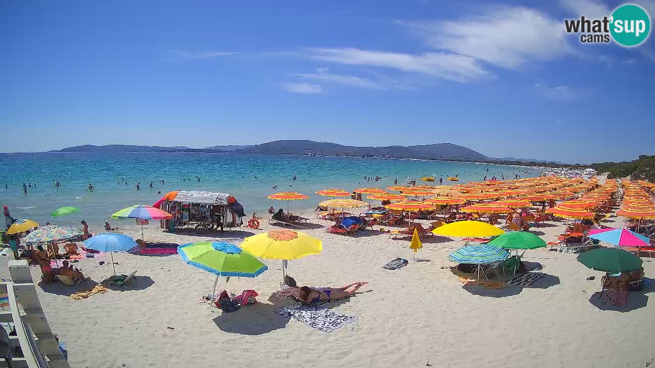 Live Webcam Strand Maia Pia – Alghero – Sardinien – Italien