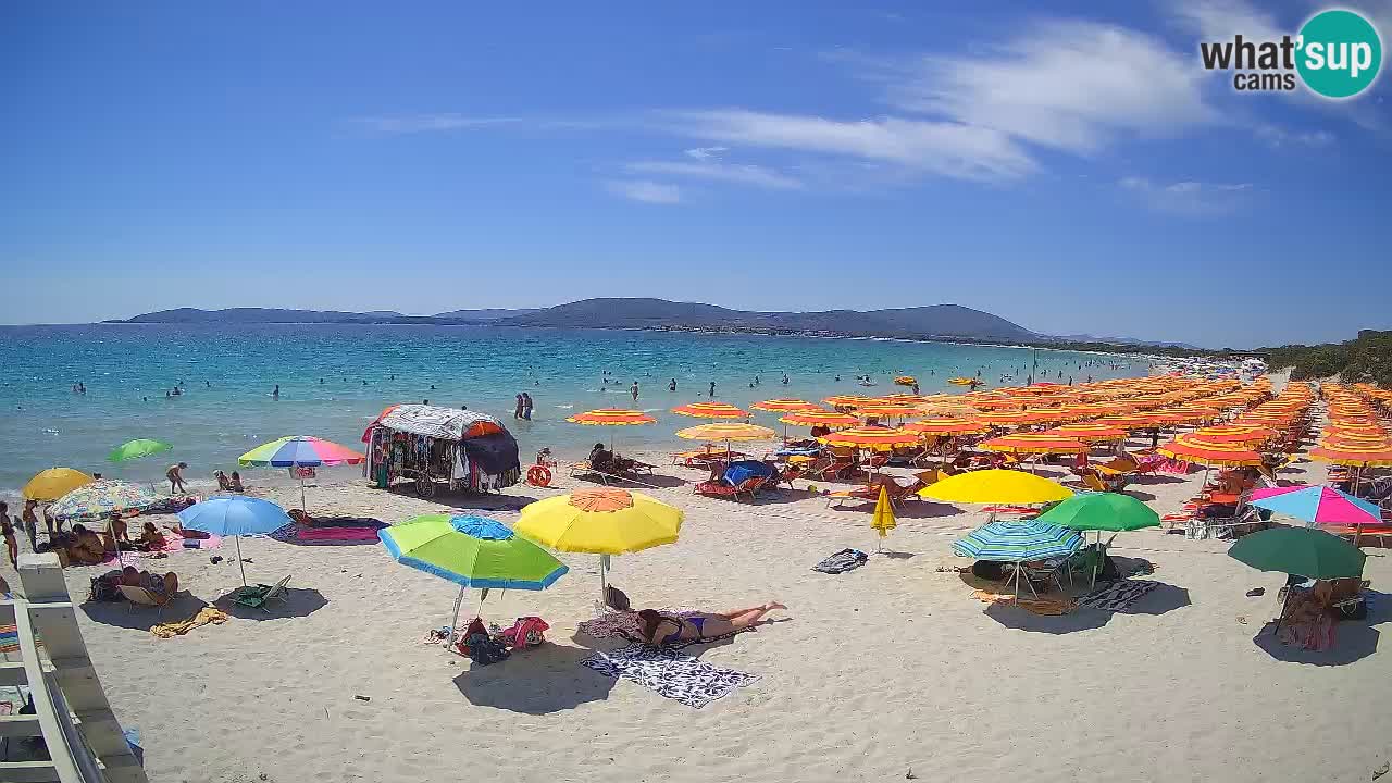Live webcam Maia Pia beach – Alghero – Sardinia – Italy