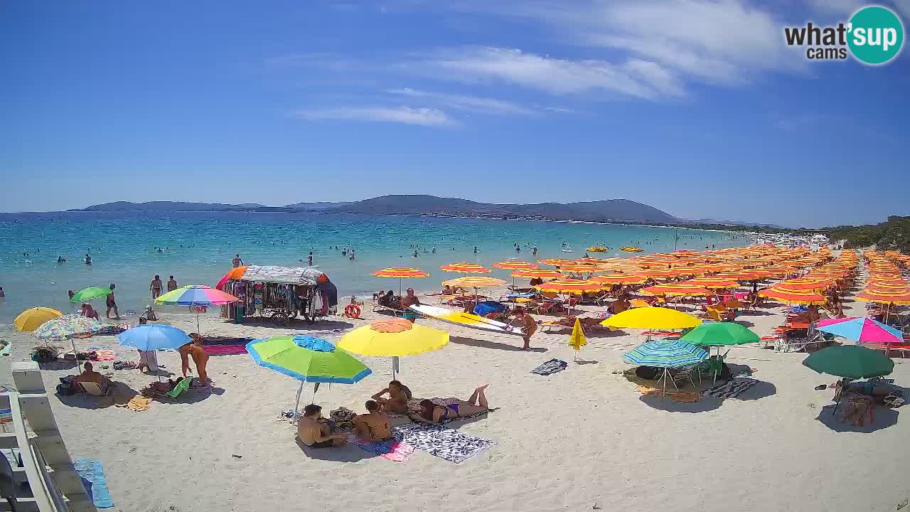 Webcam en vivo Playa de Maia Pia – Alghero – Cerdeña – Italia