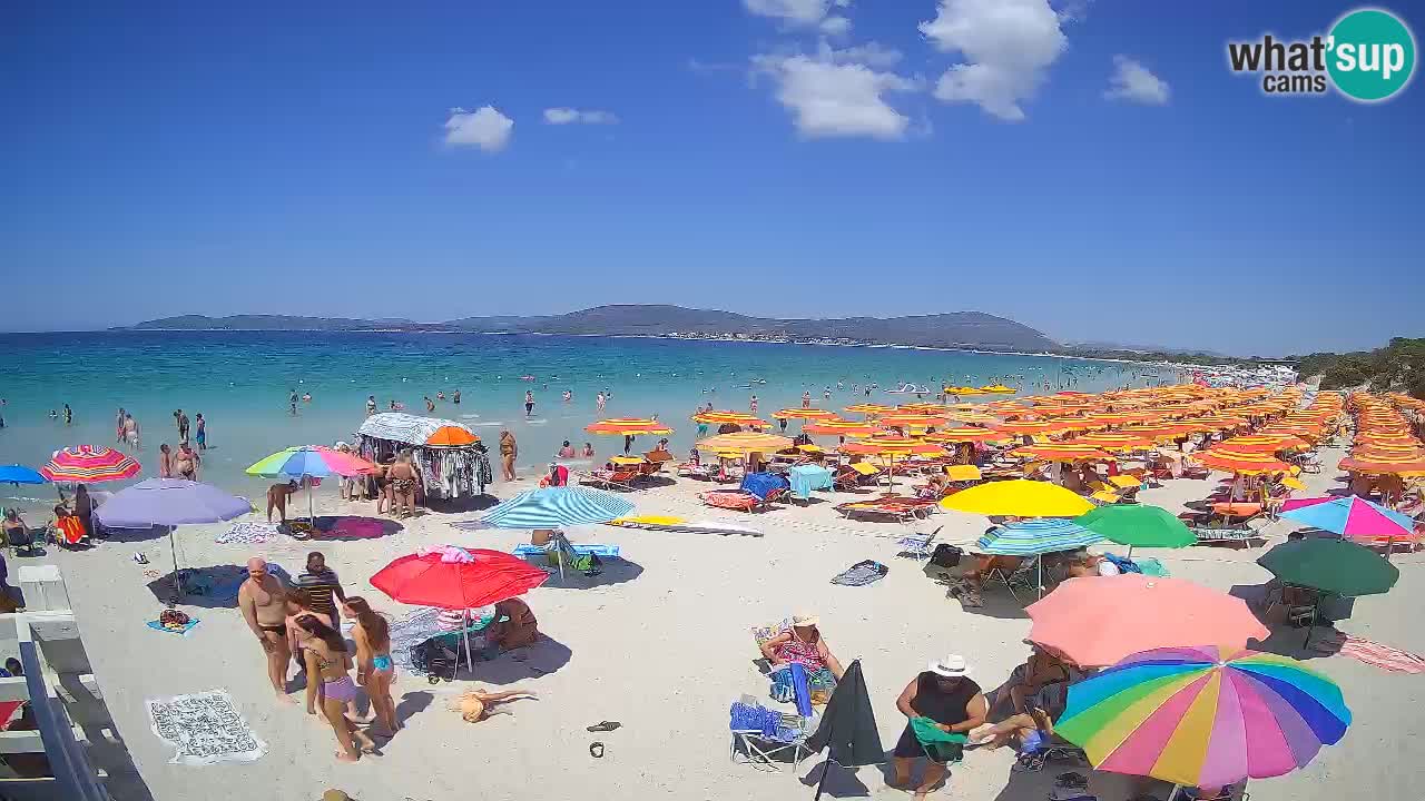 Live Webcam Strand Maia Pia – Alghero – Sardinien – Italien