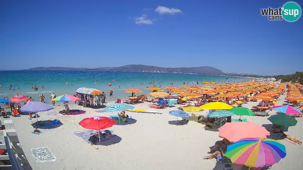 Webcam en vivo Playa de Maia Pia – Alghero – Cerdeña – Italia